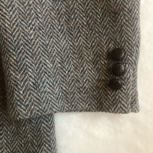 Vintage 1990 Alexandre London Tweed Blazer - Picture 8 of 11